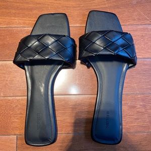 Black sandals